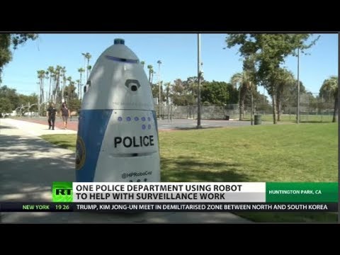 Actual police robot unveiled in California