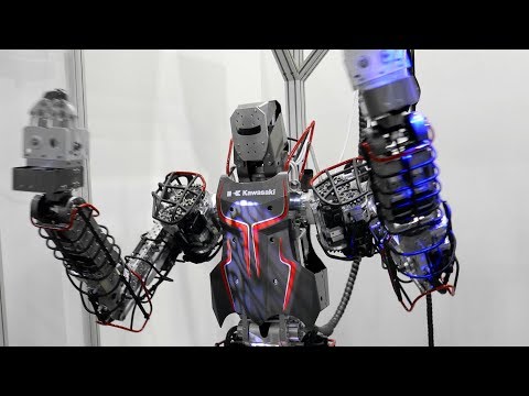 【4K】World Robot Summit 2018［1/5］「Kawasaki：Humanoid Robot " Kaleido "」2018.10.17 @東京ビッグサイト