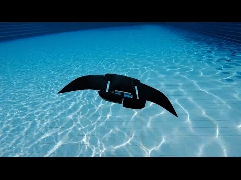 Manta ray robot offers alternative to existing autonomous underwater vehicles
